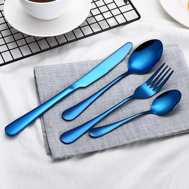 Premium Stainless Steel Cutlery Set - Elegance Essentials