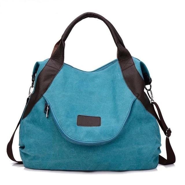 Canvas Messenger Bag - Terra Luxe