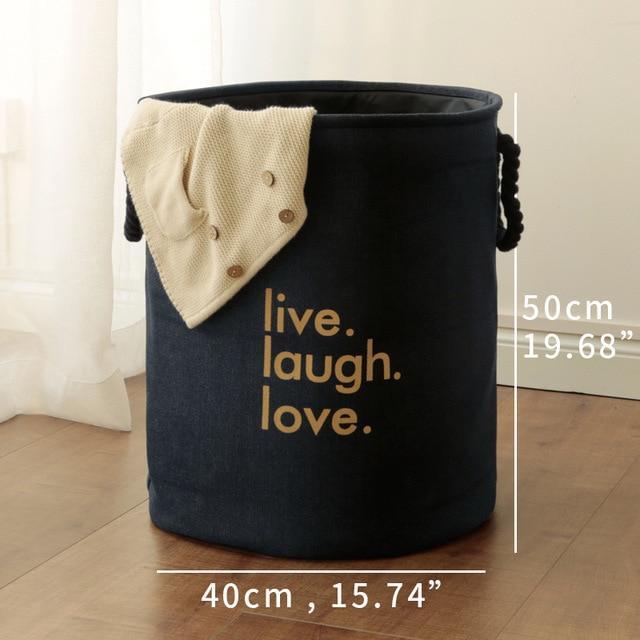 Canvas Toy Storage Bin - LuxeNest
