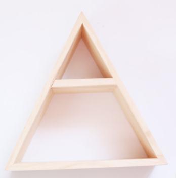 Triangular Geometric Shelf - LuxeHome Designs