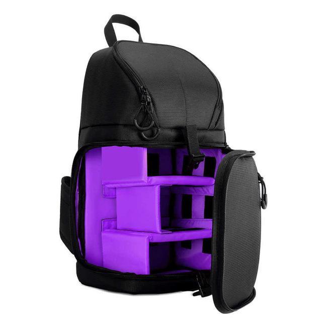 DSLR Camera Sling Bag - LuxeGear with Quick Access Design