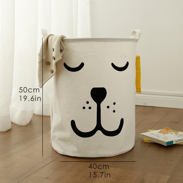 Canvas Toy Storage Bin - LuxeNest