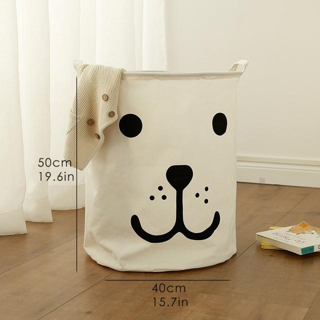 Canvas Toy Storage Bin - LuxeNest