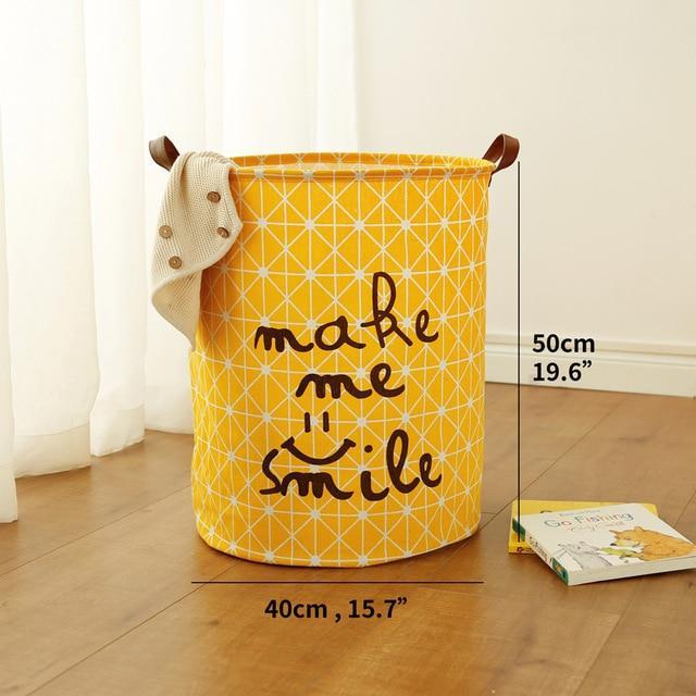 Canvas Toy Storage Bin - LuxeNest