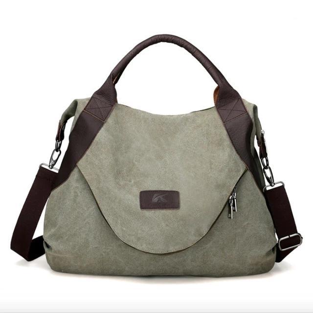 Canvas Messenger Bag - Terra Luxe