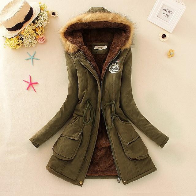 Cotton Winter Jacket for Women - LuxeWear