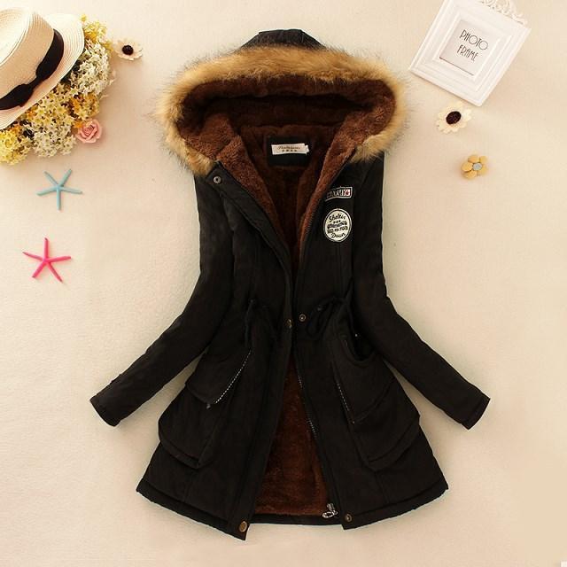 Cotton Winter Jacket for Women - LuxeWear