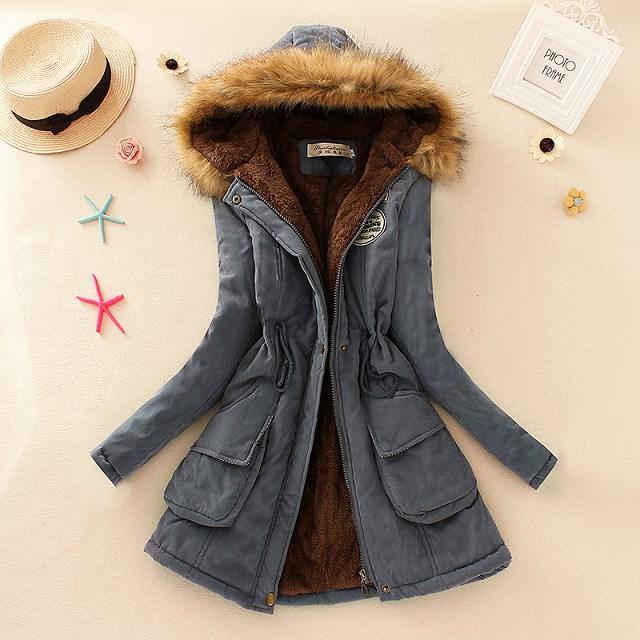 Cotton Winter Jacket for Women - LuxeWear