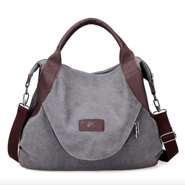 Canvas Messenger Bag - Terra Luxe