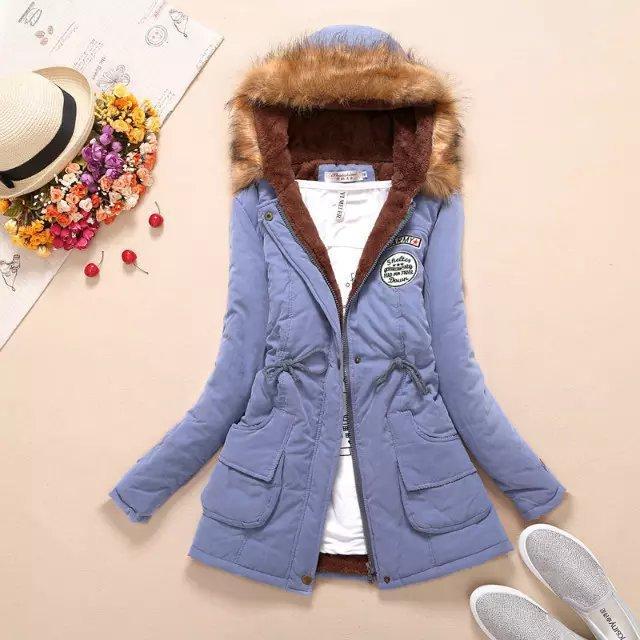 Cotton Winter Jacket for Women - LuxeWear