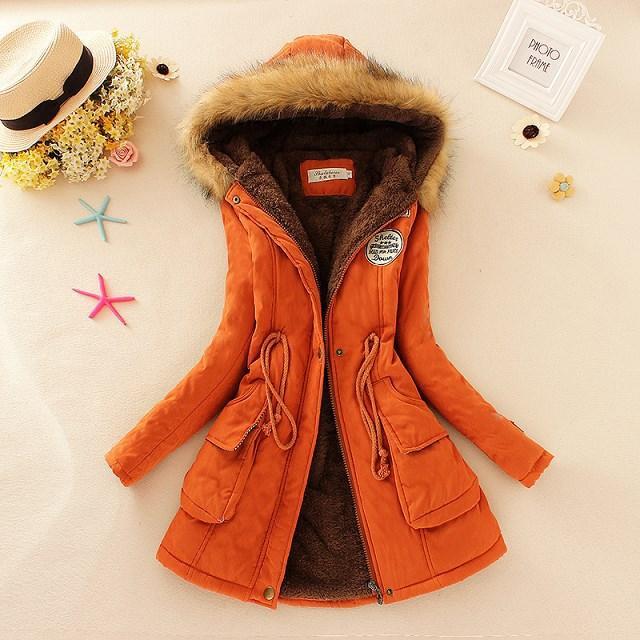 Cotton Winter Jacket for Women - LuxeWear