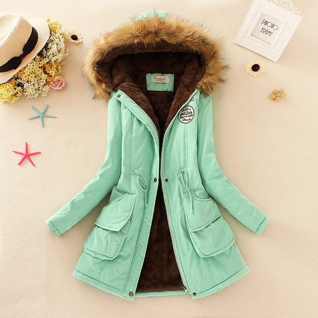 Cotton Winter Jacket for Women - LuxeWear