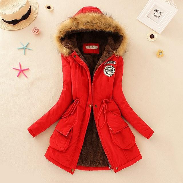 Cotton Winter Jacket for Women - LuxeWear