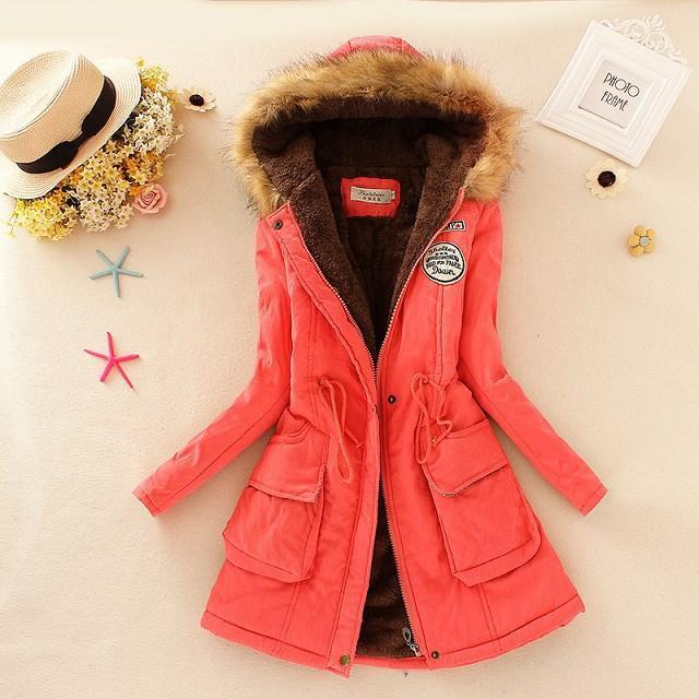 Cotton Winter Jacket for Women - LuxeWear