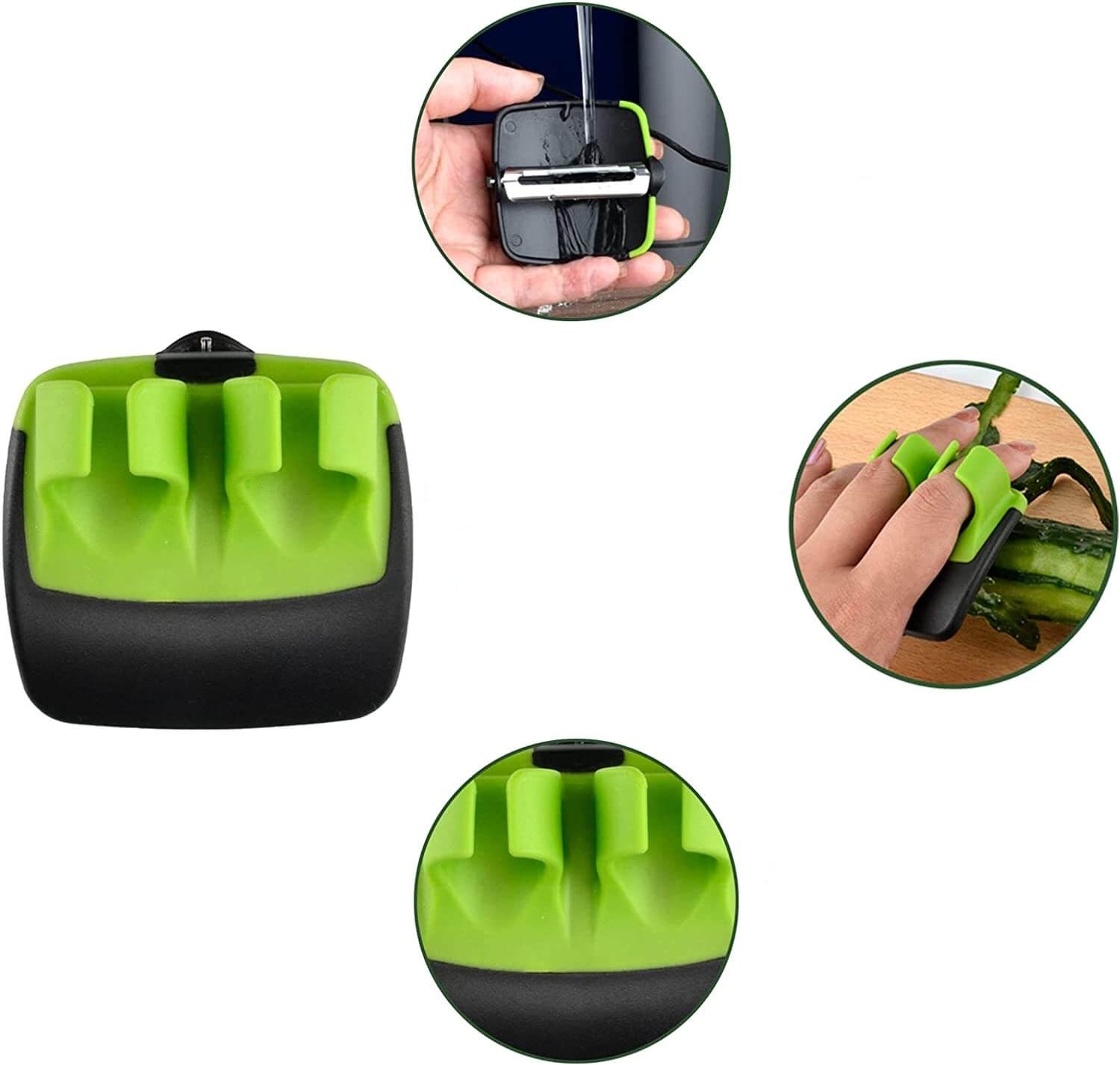Vegetable Peeler with FingerGuard - ChefMaster Pro