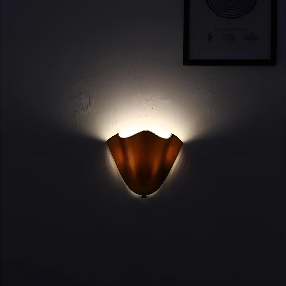 Stained Glass LED Wall Lamp - LuminaCraft