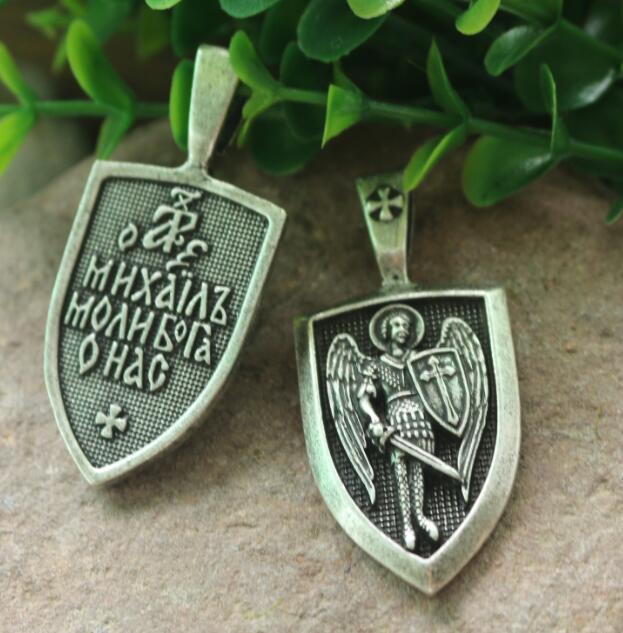 Archangel Charm Necklace - Celestial Grace Jewelry