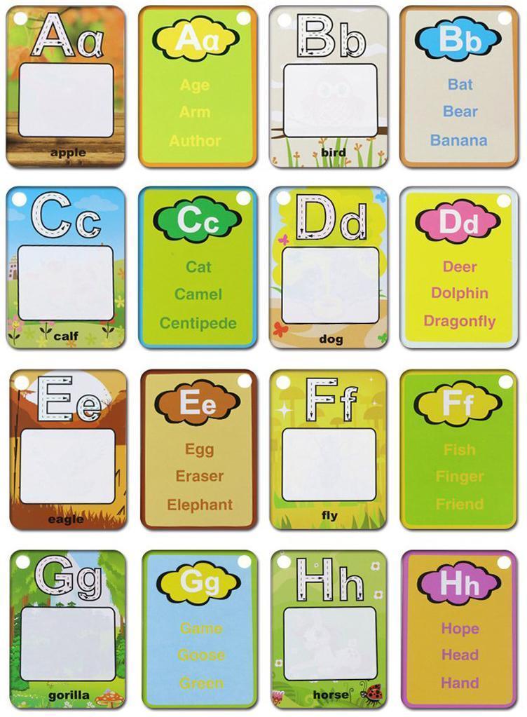 Cognitive Alphabet Training Cards - MindSpark Learning