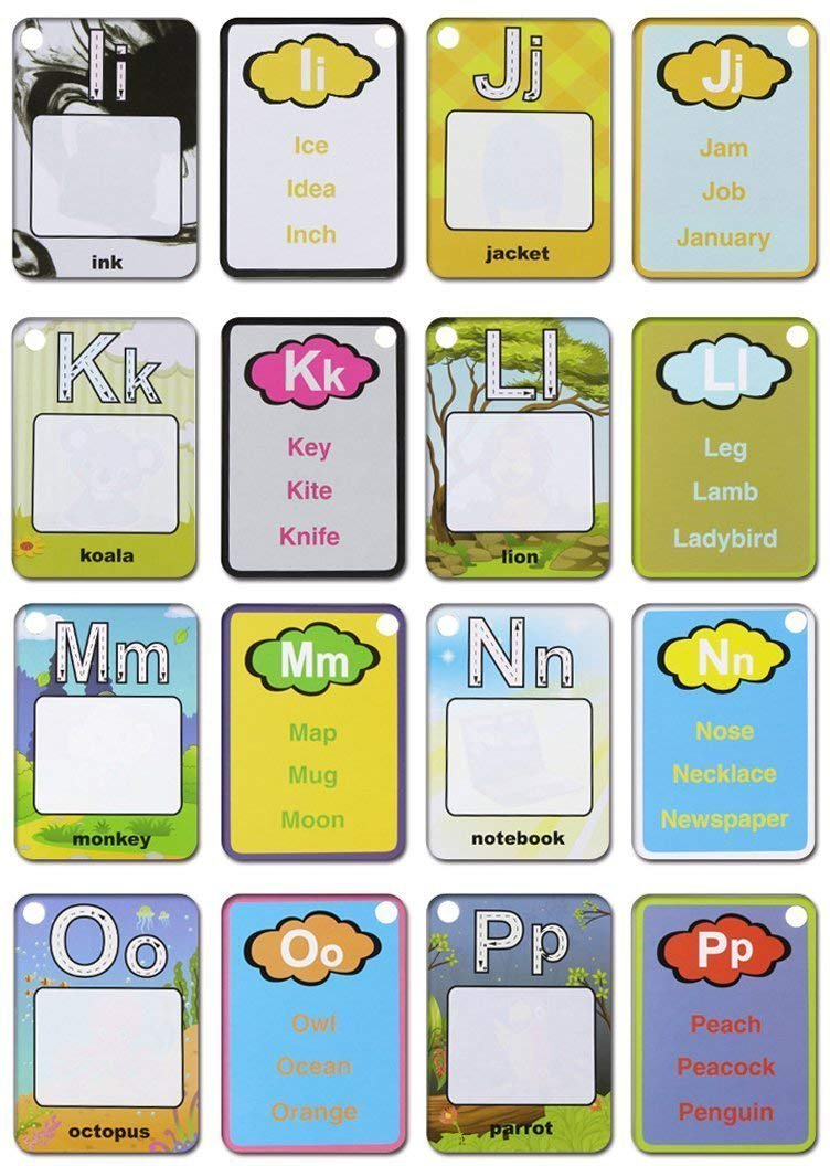 Cognitive Alphabet Training Cards - MindSpark Learning