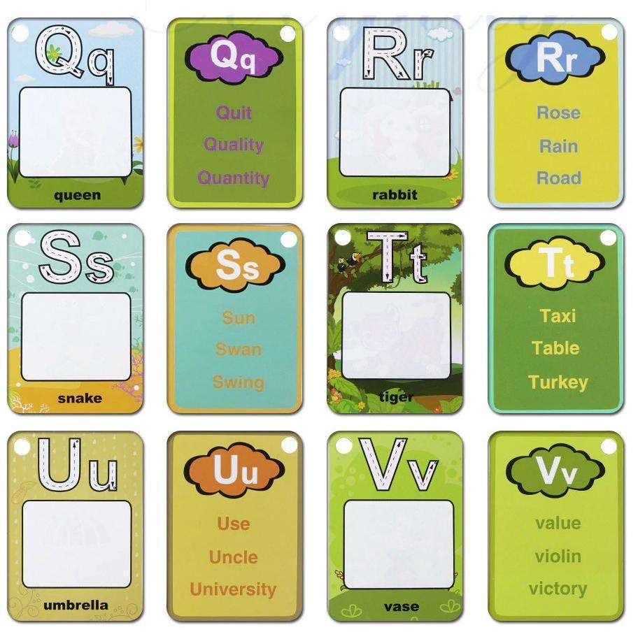 Cognitive Alphabet Training Cards - MindSpark Learning