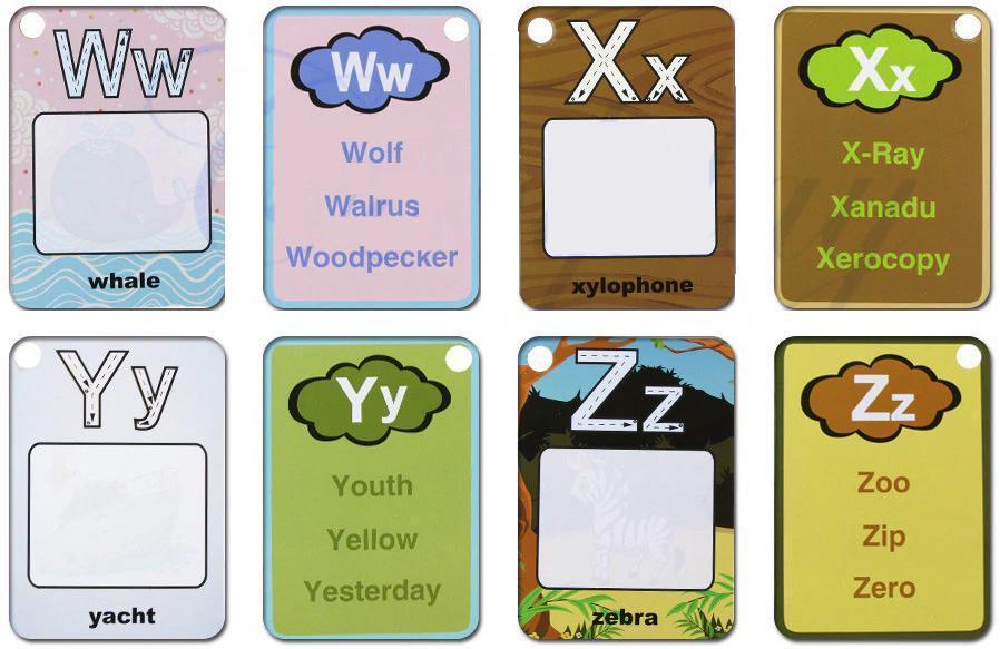 Cognitive Alphabet Training Cards - MindSpark Learning