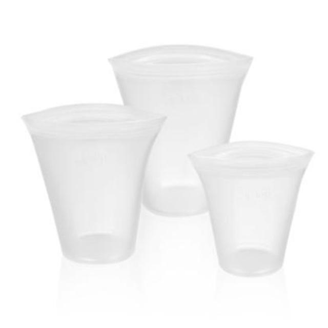 Silicone Stand Up Zipper Bags - LuxeSeal