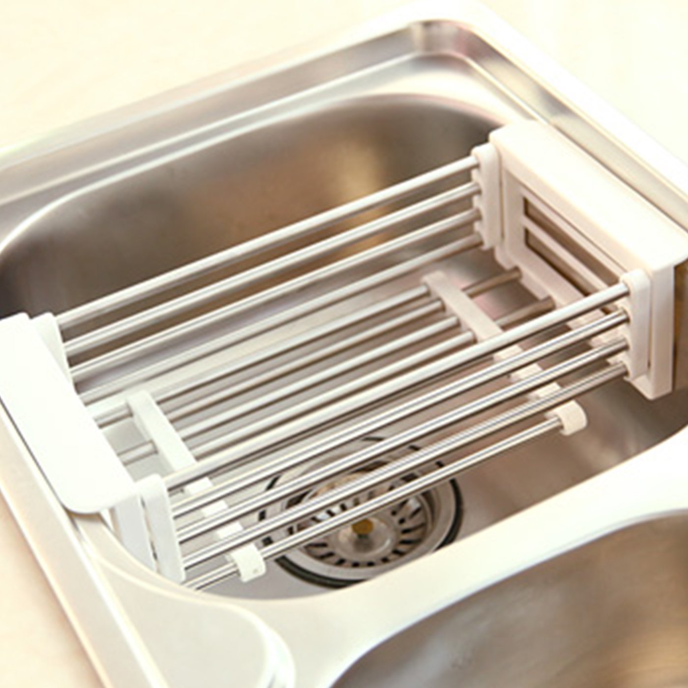 Retractable Drainer Rack - AquaEase