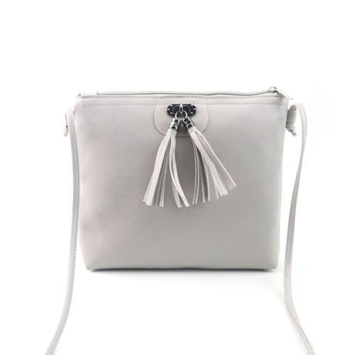 Tasseled Mini Messenger Bag - LuxeCarry