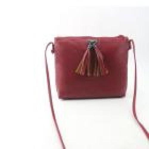 Tasseled Mini Messenger Bag - LuxeCarry