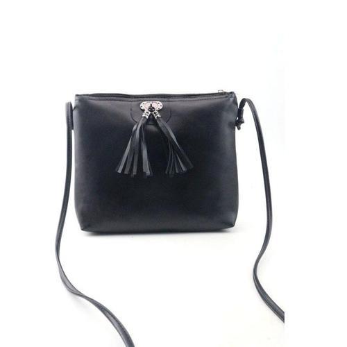 Tasseled Mini Messenger Bag - LuxeCarry