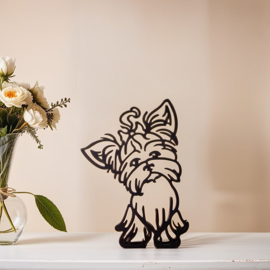 Canine Abstract Sculpture - ArtistryPaws