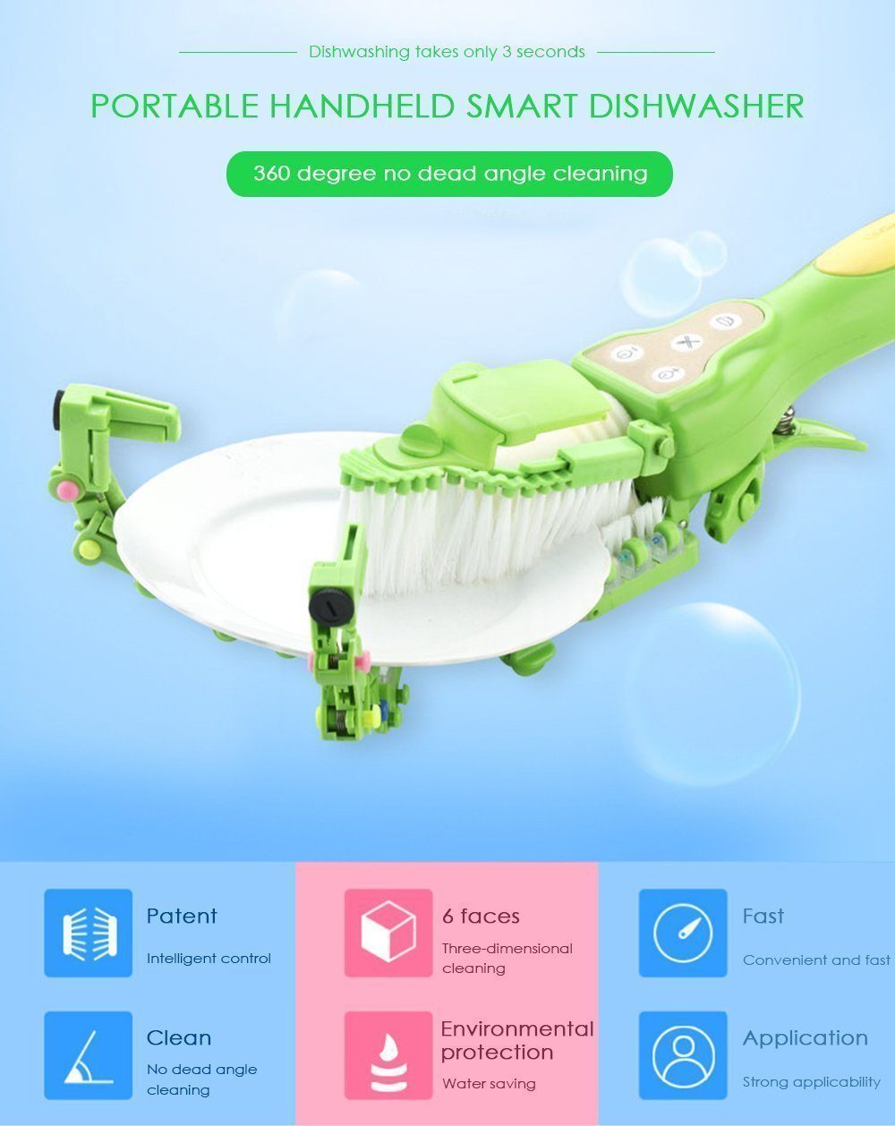 Effortless Clean Dishwasher - LuxeHome